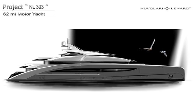 CRN announces a new contract for a 62 Metre M/Y designed by Nuvolari Lenard. image